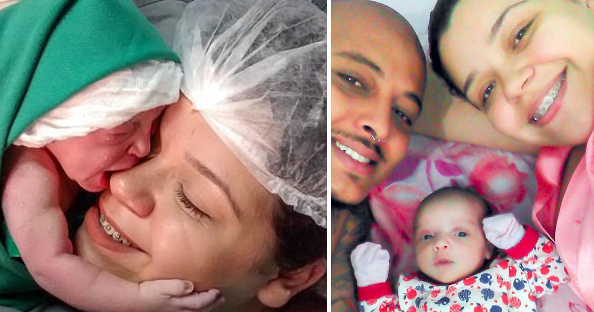 baby clings to mother face.jpg?fit=1024%2C538&ssl=1&strip=all - A Newborn Baby Clinging To Her Mother's Face Moments After Being Born