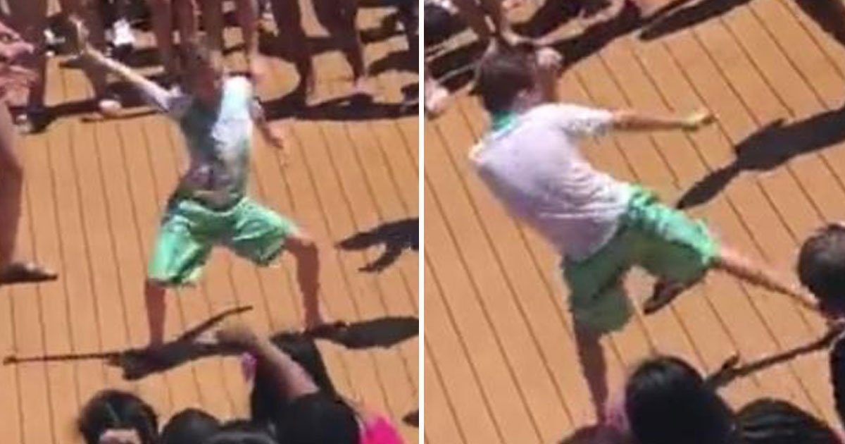 boy dances.jpg?resize=412,232 - 8-Year-Old Boy Stole The Show At A Dance Party And Became An Internet Sensation Overnight