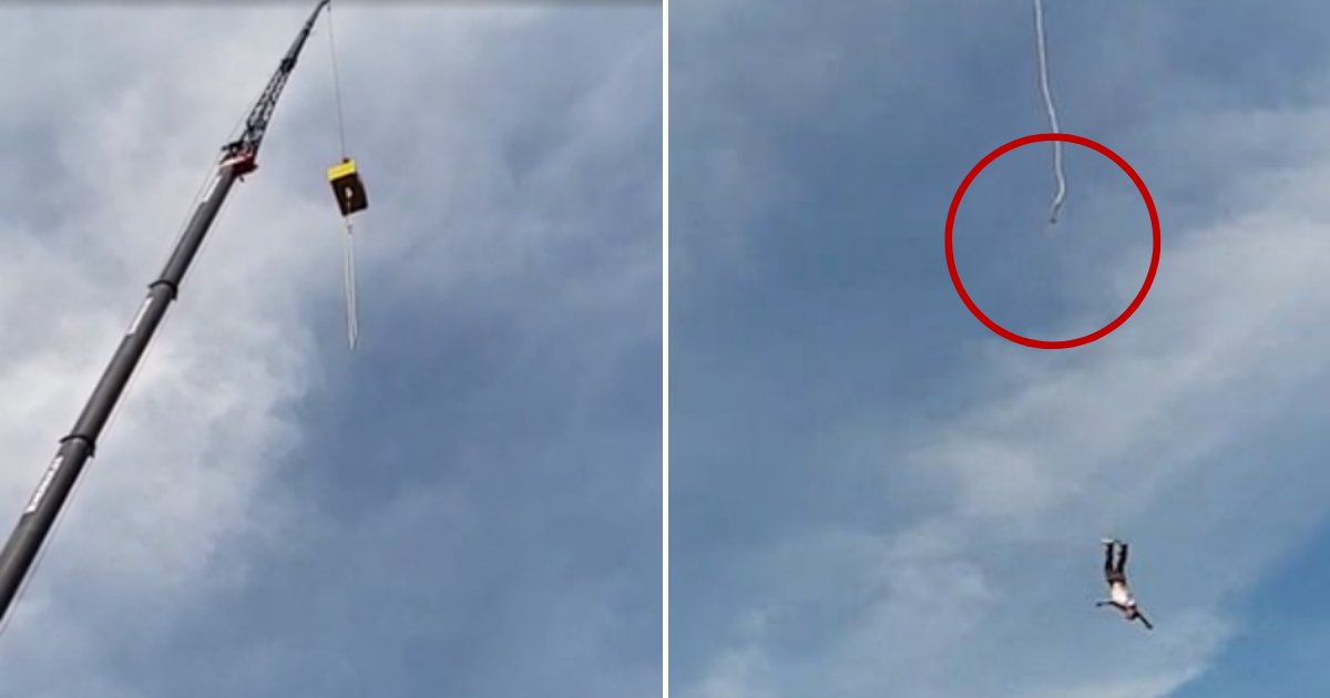 bungee5.png?resize=1200,630 - Bungee Jumper Breaks His Spine After He Plunges As Harness Snaps In Mid-Air