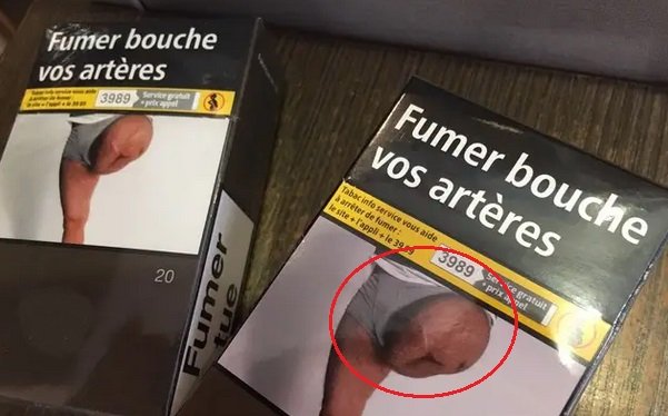 cigarette.jpg?resize=412,275 - Un homme découvre que sa jambe amputée est affichée sur les paquets de cigarettes