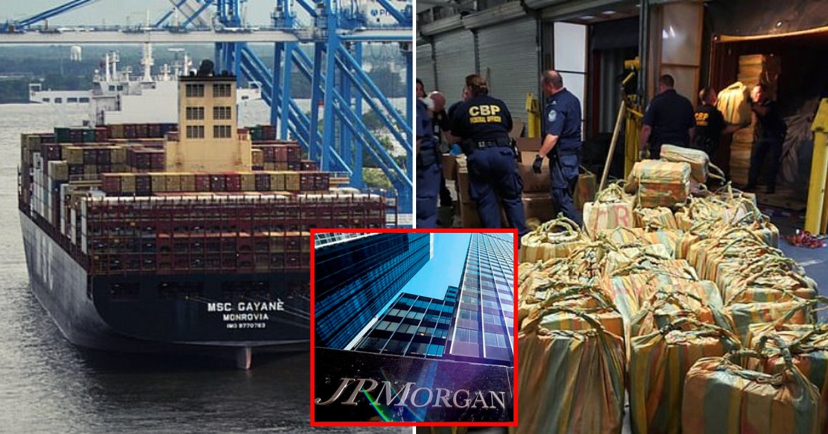 cocaine5.png?resize=412,232 - Cargo Ship Owned By JP Morgan Seized With Cocaine Worth More Than $1 Billion On Board