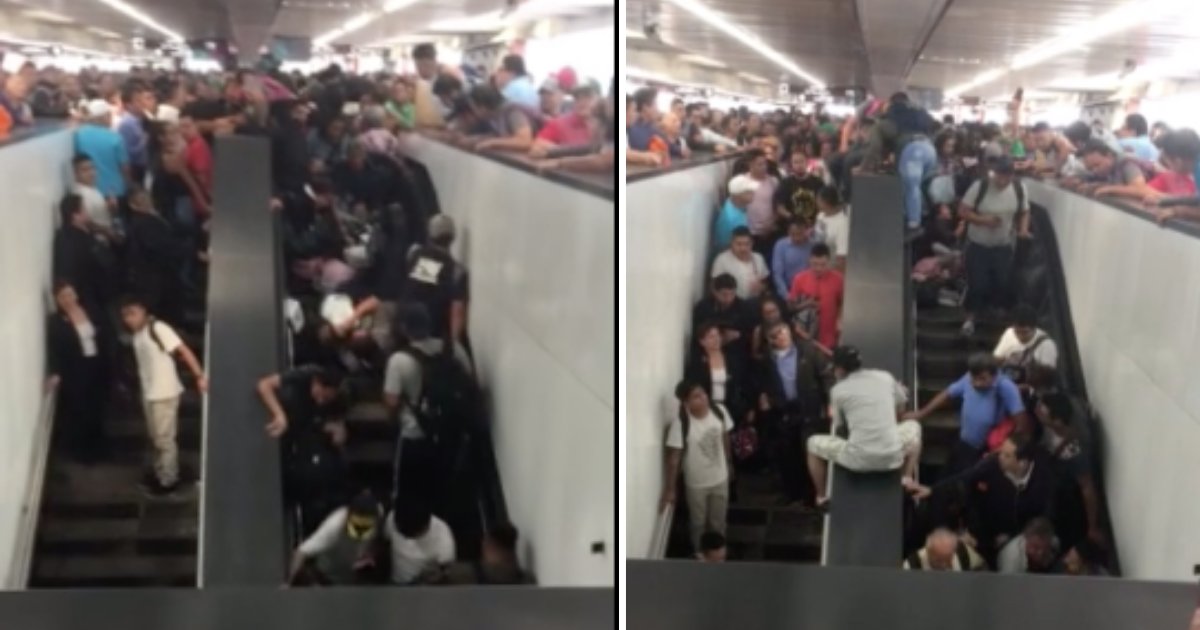 d5 18.png?resize=412,275 - Escalator Kept Bringing People Upstairs But There Is No Space