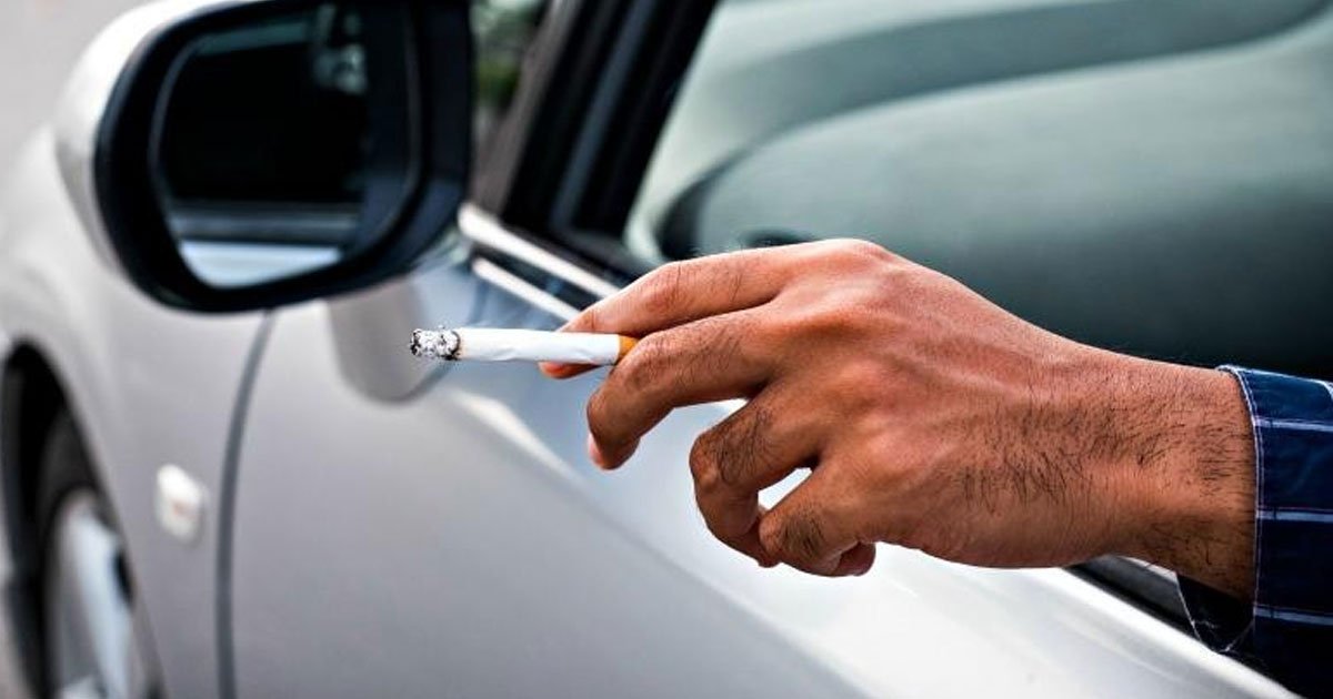 driver fined almost 2000 for throwing cigarette out of the car window.jpg?resize=412,275 - A Driver Was Fined Almost $2,500 For Throwing A Cigarette Out Of The Car Window And Ignoring The Initial Fines