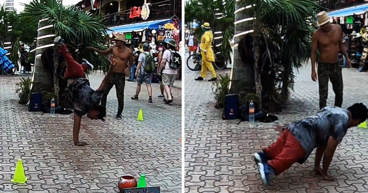 fa.png?resize=412,275 - Mexican Street Performer Busted Impressive Moves Despite Being Physically Challenged