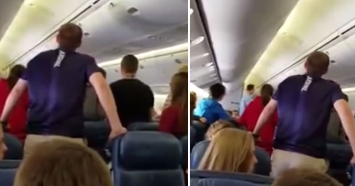fallen soldier.jpg?resize=412,232 - Choir Paid Tribute To The World War II Fallen Soldier On Plane As His Remains Were Being Escorted Home