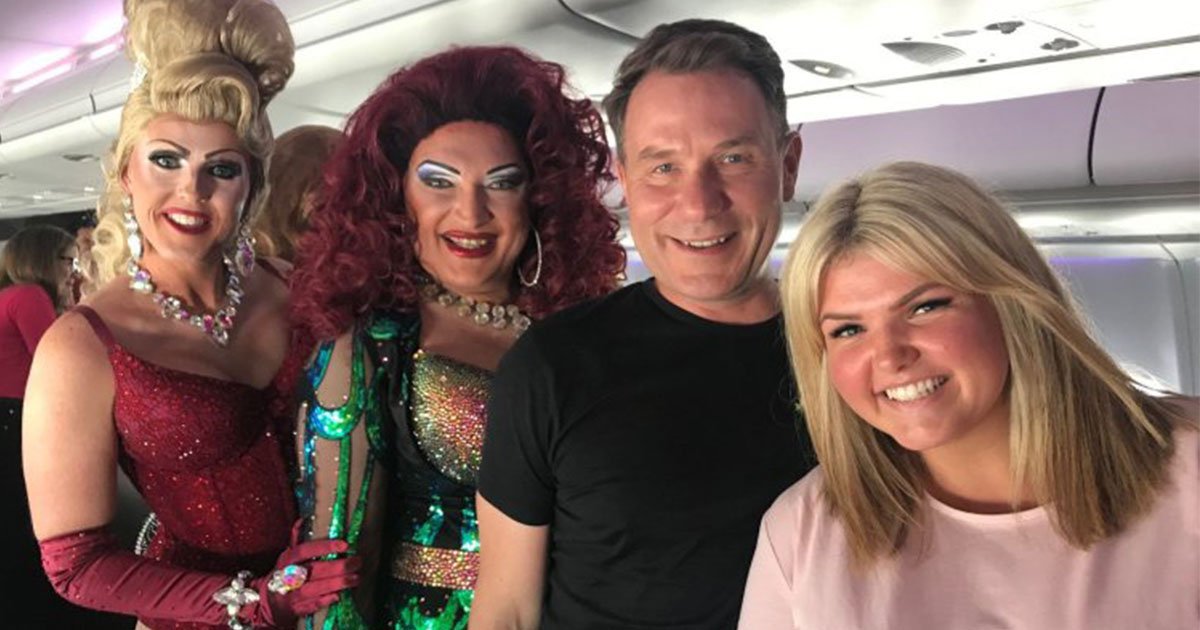 family accidentally booked pride flight and had the best time of their lives.jpg?resize=412,275 - A Family Booked A Pride Flight By Accident, And Had The Best Time Of Their Lives