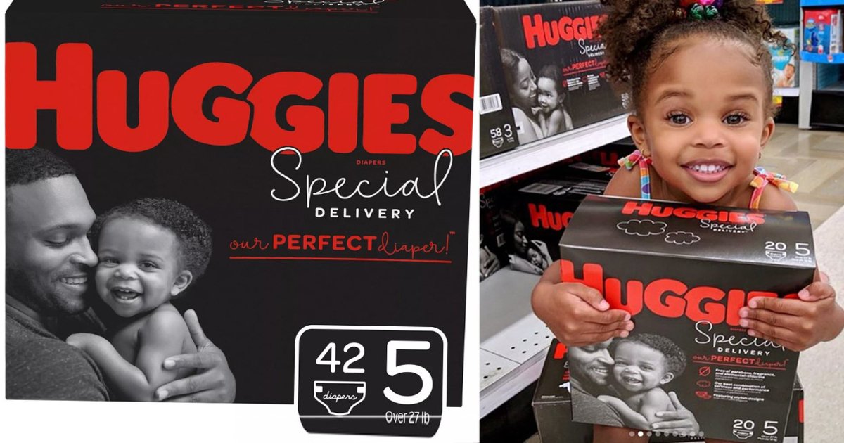 featured image 54.png?resize=1200,630 - Huggies Praised For Featuring Black Dad And Baby On A New Diaper Line