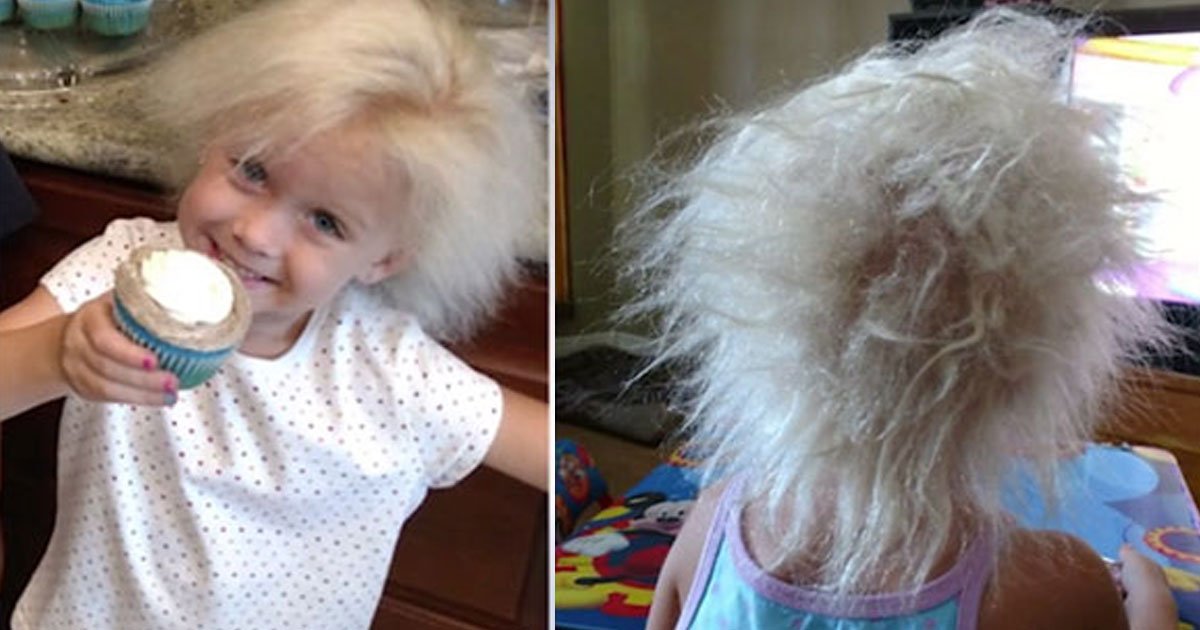 girl with einstien hair.jpg?resize=412,275 - This Little Girl Has ‘Einstein Hair’ And She Looks Super Adorable