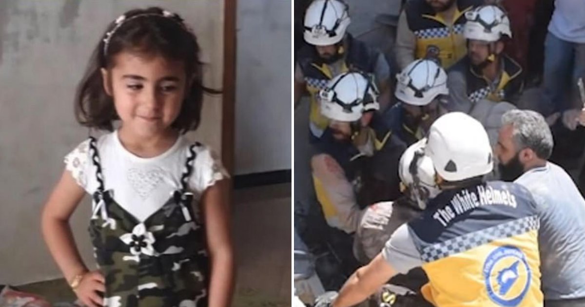 girl4 1.png?resize=1200,630 - Une fillette de 5 ans est décédée en essayant de sauver sa sœur de 7 mois après le bombardement de leur maison