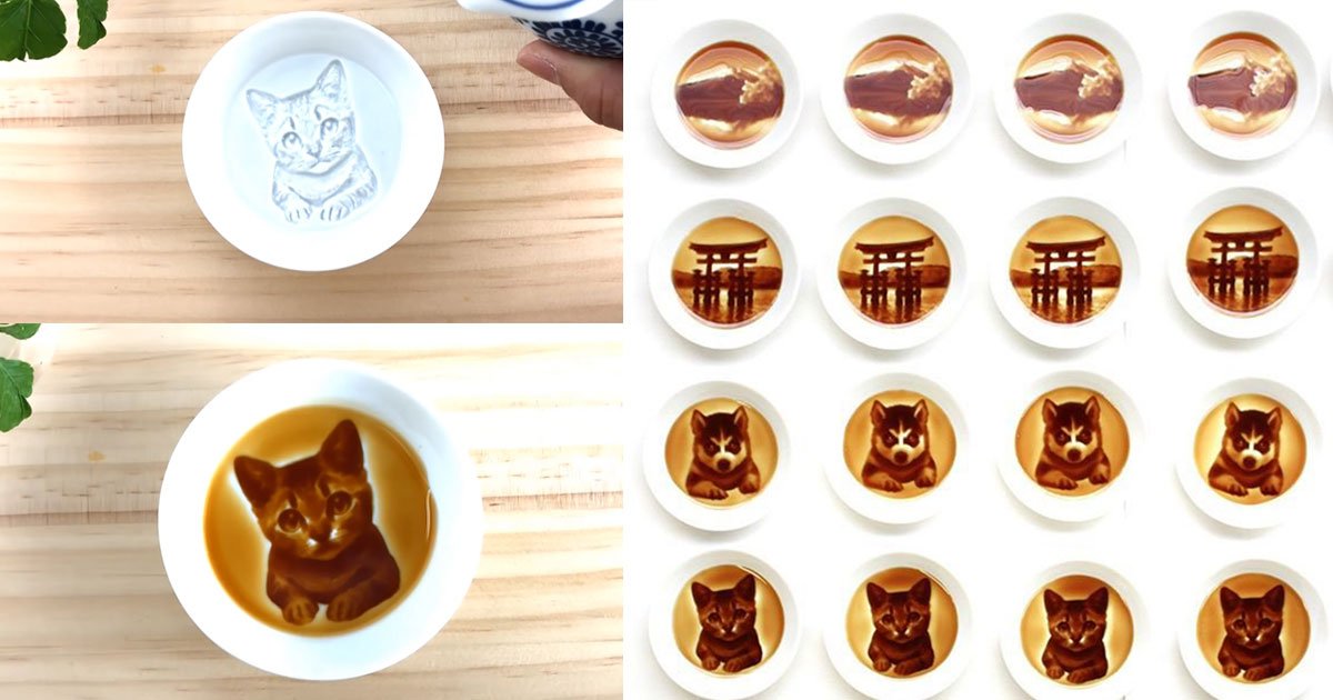 google news.jpg?resize=412,232 - These Cool Japanese Dishes Show Hidden Paintings When You Pour Soy Sauce Into Them