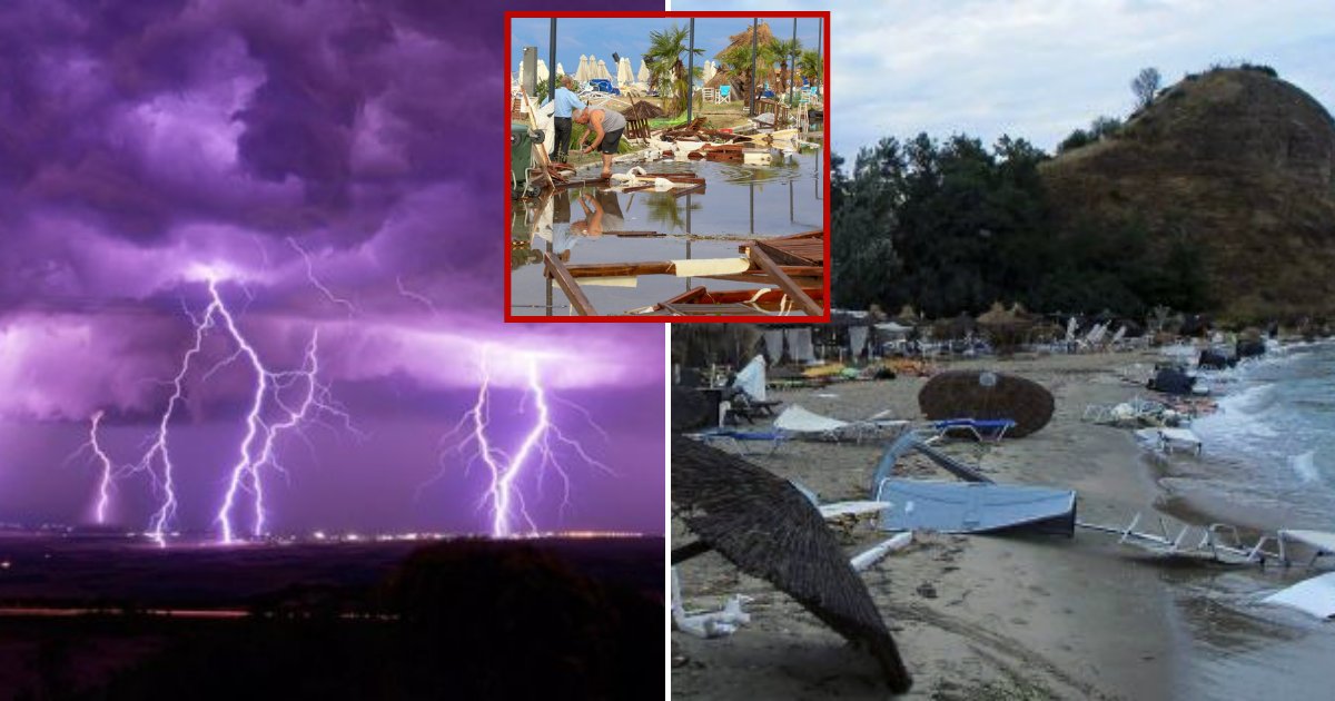 greece1.png?resize=1200,630 - Six Tourists Passed Away And Over 130 Injured After Fierce Storms Struck Northern Greece
