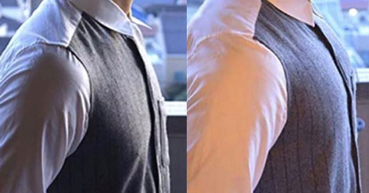 japan is selling chest padding that will help men to get muscular look with no exercise.jpg?resize=412,275 - This Chest Padding Helps Man Achieve Muscular Looks Without Exercising