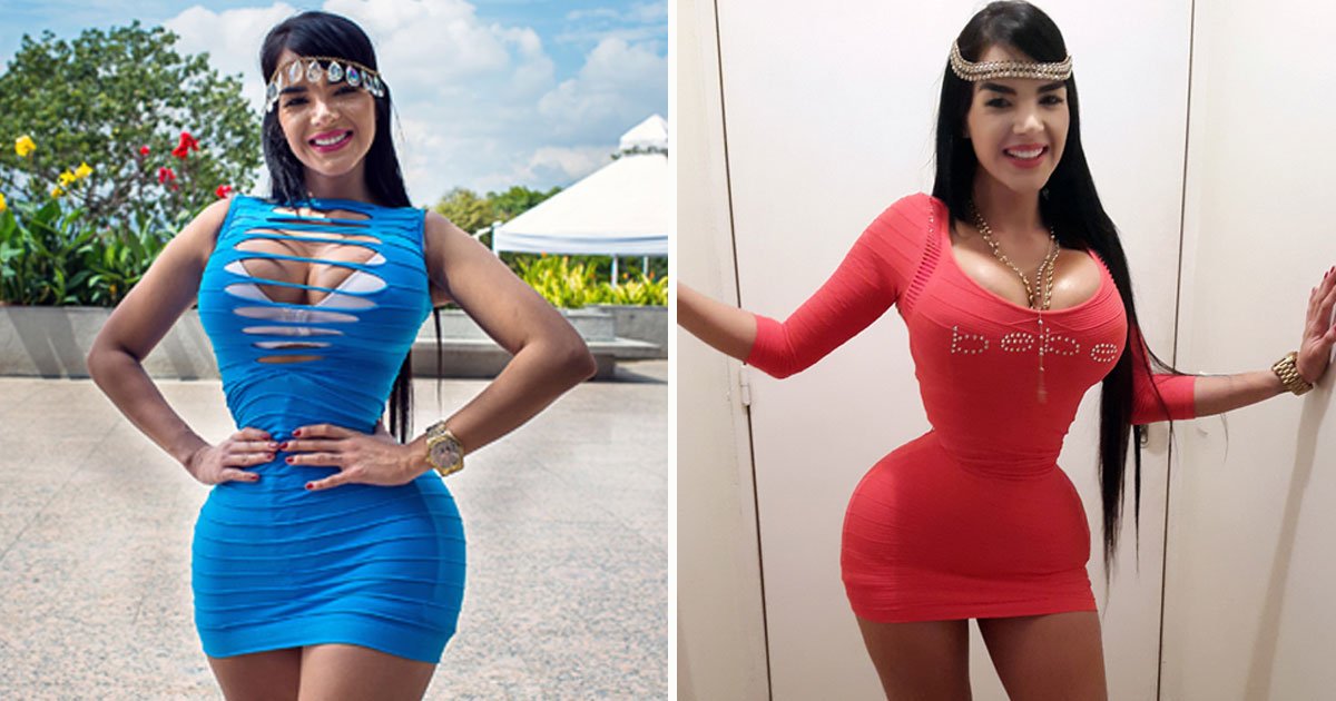 model wears waist shrink corset.jpg?resize=412,275 - Model With 20-Inch Waist Wears A Waist-Shrinking Corset 23 Hours A Day