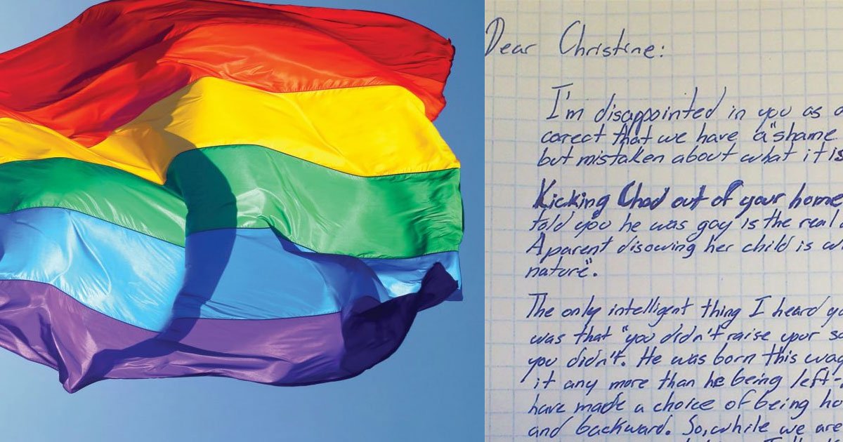 mom disowned her gay son but grandpa taught her a lesson with a powerful letter.jpg?fit=1024%2C538&ssl=1&strip=all - Mom Disowned Her Son But Grandpa Taught Her A Lesson With A Powerful Letter