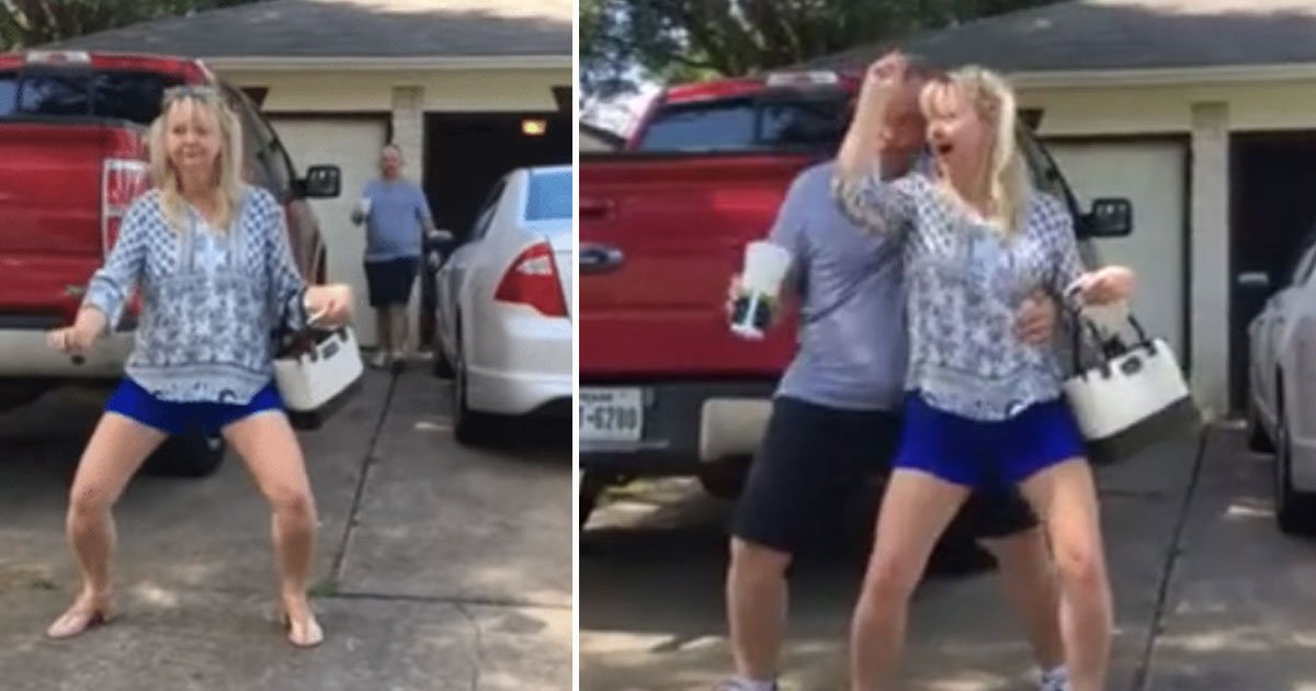 parents dancing.jpg?resize=412,232 - Parents Dance To Mark Ronson And Bruno Mars’ Song "Uptown Funk" In Public Like No One Is Watching