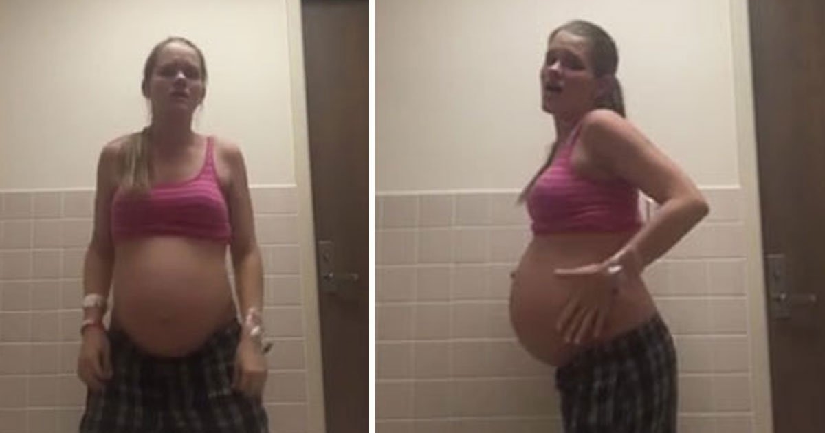 pregnant woman dances.jpg?resize=1200,630 - Video Of A Pregnant Woman Dancing To Induce Labor