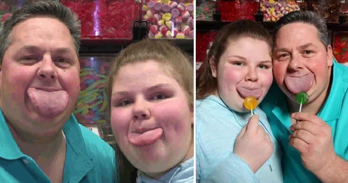 sssss.jpg?resize=412,275 - Meet These Father And Daughter With Guinness World Record Of Having Widest Tongues