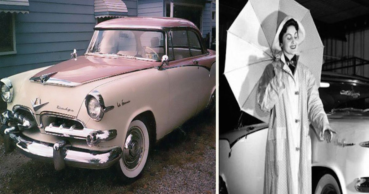untitled 1 21.jpg?resize=1200,630 - Cette Dodge La Femme fabriquée dans les années 50 avait été conçue spécialement pour les femmes