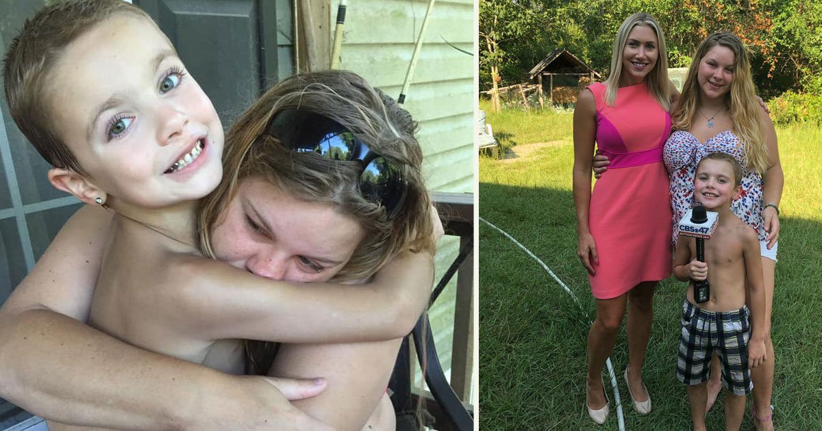 untitled 2 2.jpg?resize=412,275 - A 7-Year-Old Boy Saved His Sister’s Life After She Fell And Was Drowning In The Swimming Pool