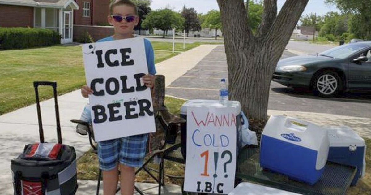 untitled 2 6.jpg?resize=412,275 - Police Investigated The Boy Selling 'Ice Cold Beer' And Found Out He Was Selling 'Root' Beer