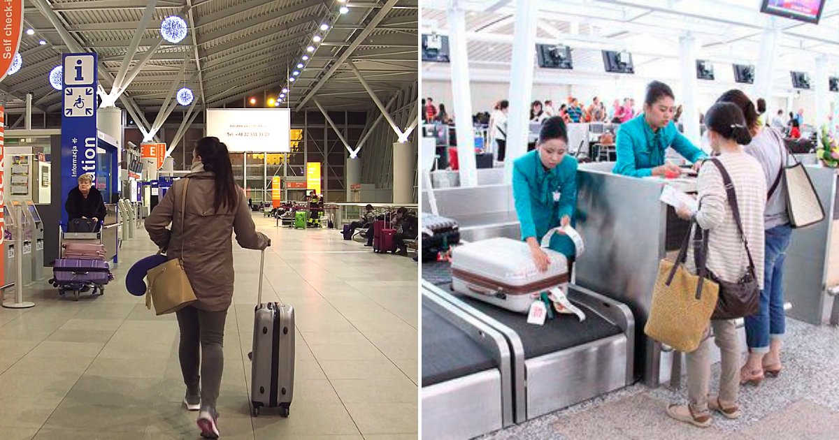 untitled design 23.png?resize=412,275 - Confused First-Time Flyer Sits On Baggage Conveyor Belt In An Attempt To Get On The Plane