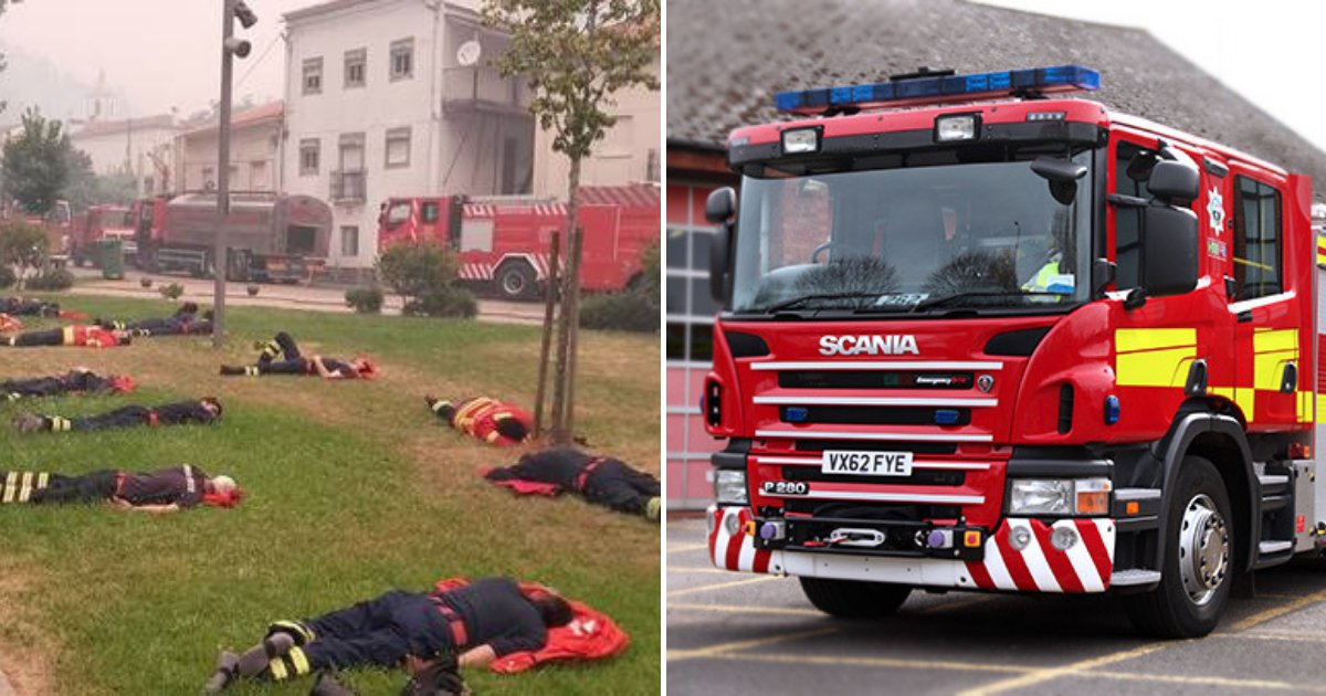 untitled design 3.png?resize=1200,630 - The Story Behind The Viral Picture Of Firefighters Sleeping On The Ground