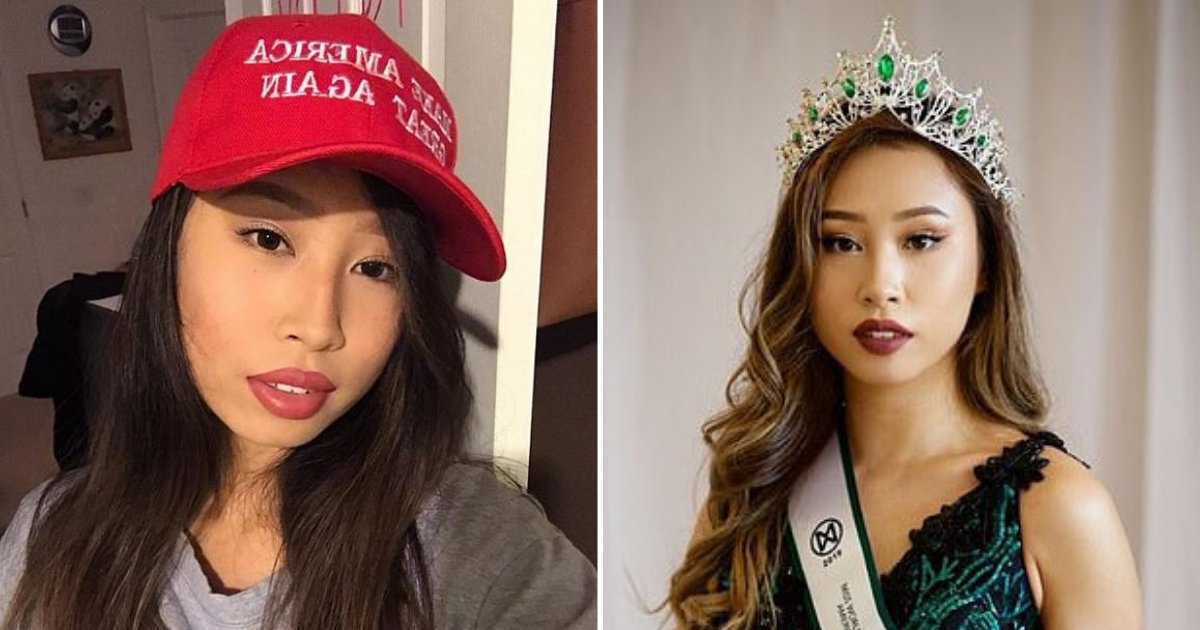 untitled design 32 1.png?resize=1200,630 - MAGA-Loving Beauty Queen Stripped Of Crown After Refusing To Try On A Hijab