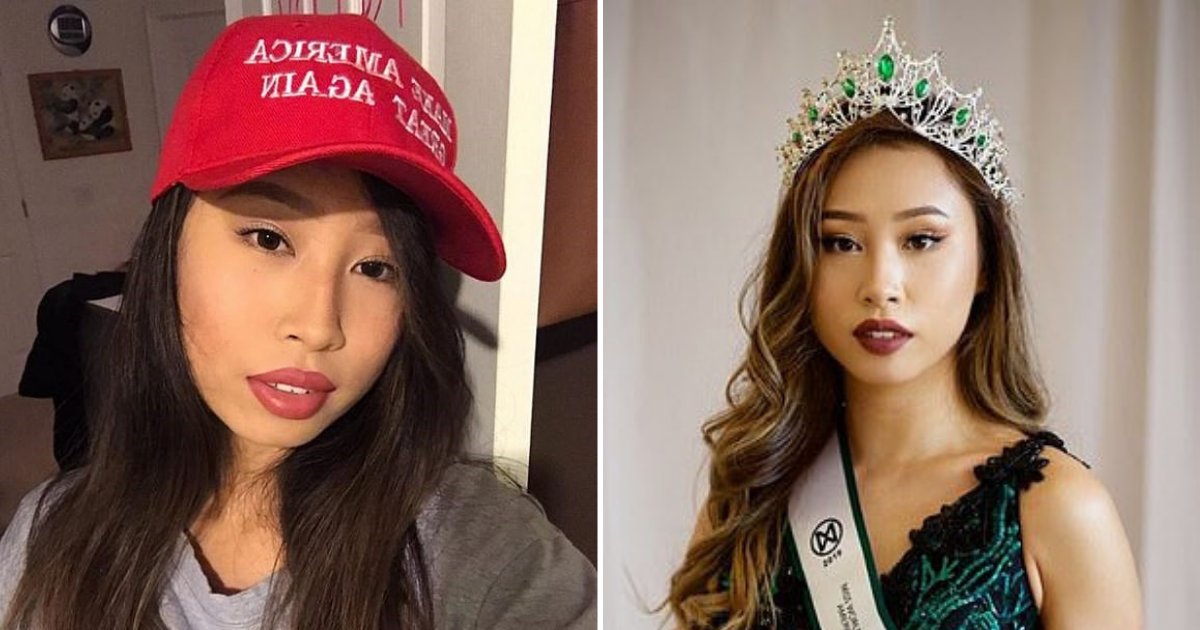 untitled design 32 1.png?resize=412,232 - MAGA-Loving Beauty Queen Stripped Of Crown After Refusing To Try On A Hijab