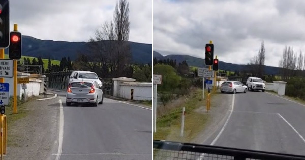 untitled design 59.png?resize=1200,630 - Karma Strike: Driver Reversed Into A Ditch After Running Red Light