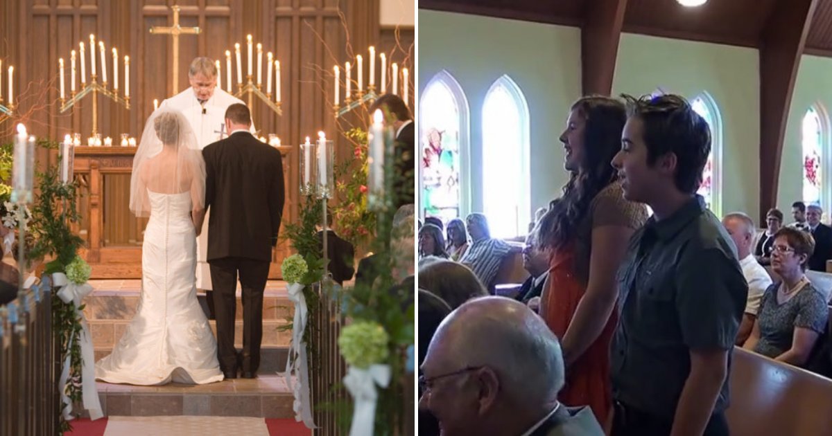 untitled design 80.png?resize=1200,630 - Lors d'un mariage, des étudiants ont surpris les invités avec un flashmob sur 'Going To The Chapel' organisé par la mariée