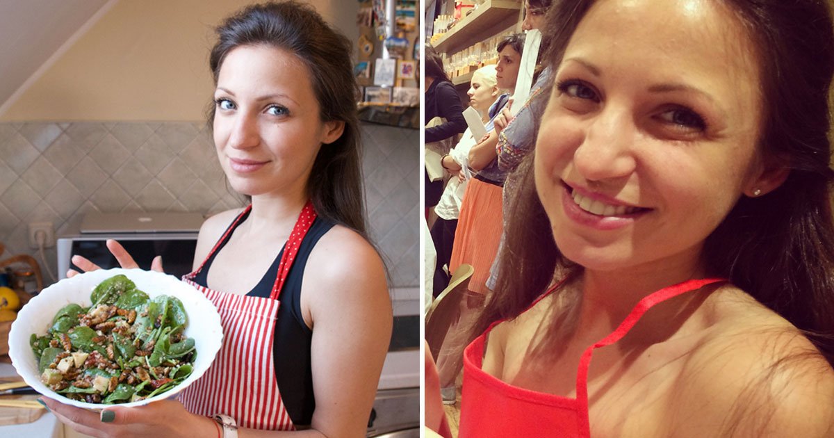 woman cooks insects.jpg?resize=412,275 - Woman - Who Cooks With Creepy Crawlies - Says That It Tastes Incredible