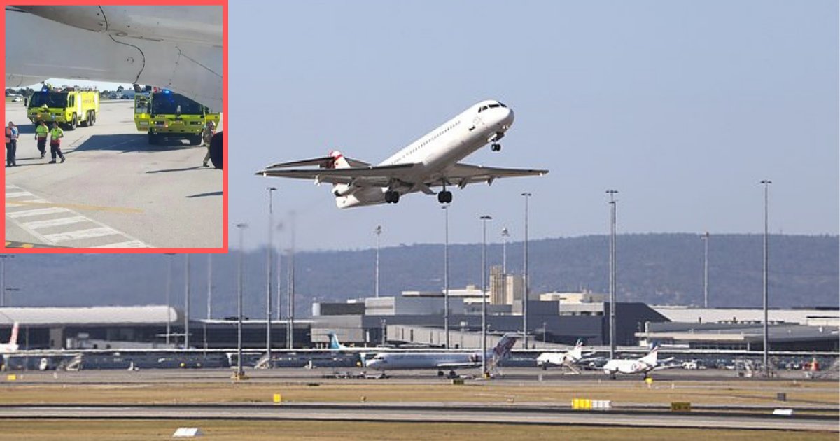 y1 19.png?resize=412,232 - Un avion de l'aéroport de Perth heurte un lampadaire avec 62 passagers à bord