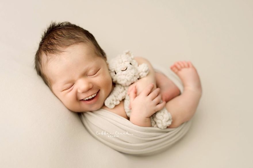 Bébé-Portraits-Dents-Ajouté-Café-Creek-Studio-Amy-Haehl