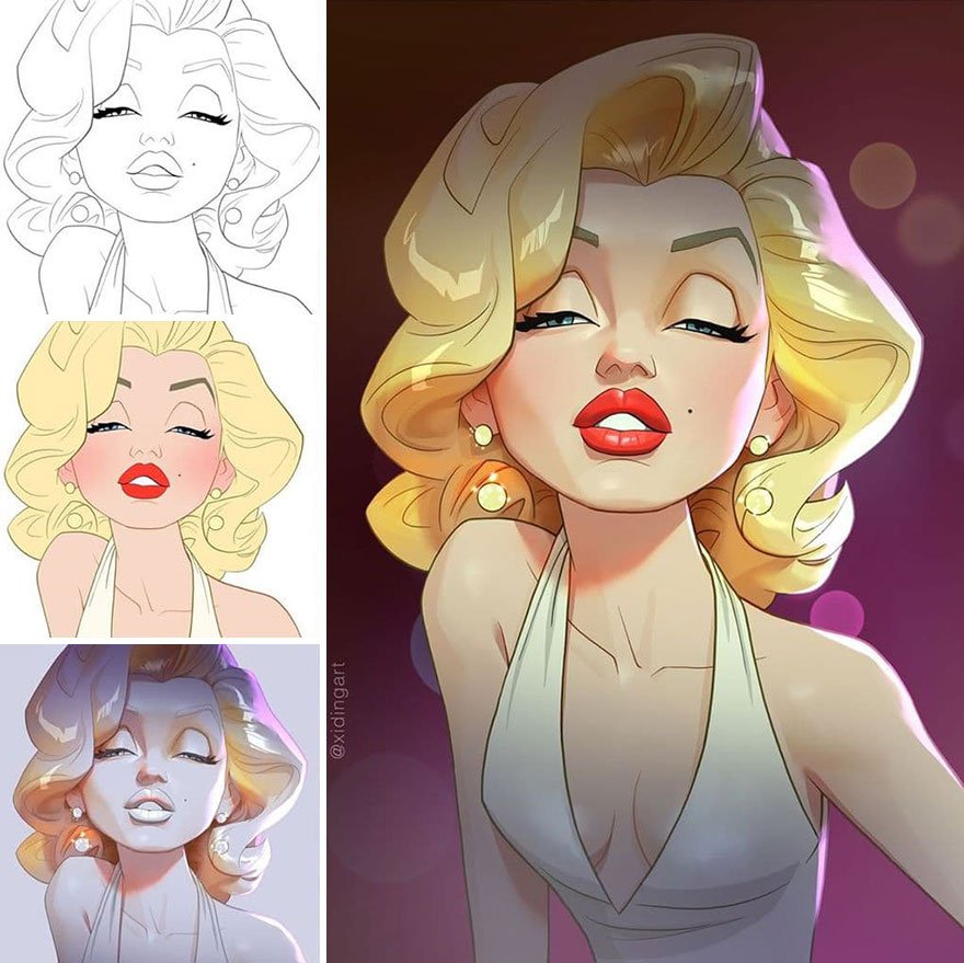 This Artist Continues To Transform Anyone Into Very Cute Cartoons