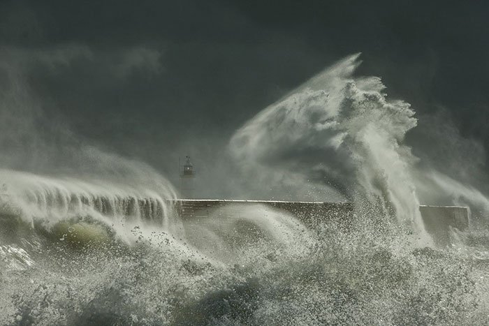 Newhaven Harbour, East Sussex, England, Edward Hyde