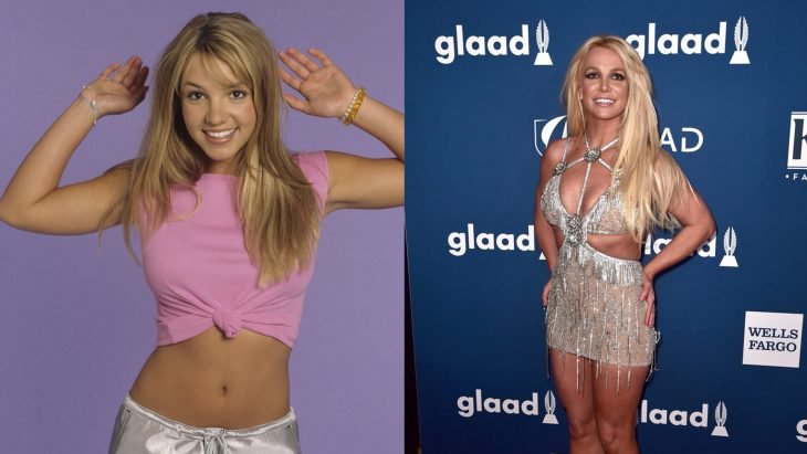 Britney Spears antes y después de ser estrella de Disney 