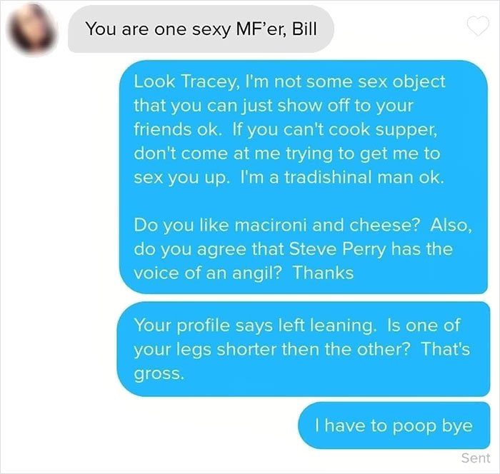 New Tinder Profile Is Great, Buffalo Bill Silence Of The Lambs Dating Profile
