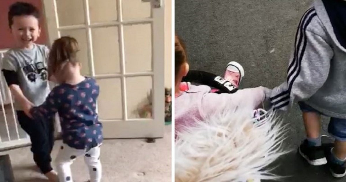 b3 7.jpg?resize=412,275 - A 3-Year-Old Is The Best Big Brother To His Little Sister Who Has Down Syndrome