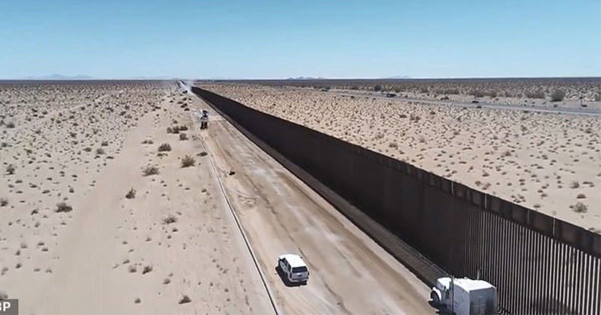 border patrol released video of 60 new miles of donald trumps border wall.jpg?resize=412,275 - Border Patrol Revealed 60 Miles Of The New Border