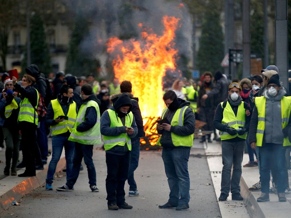 cover r4x3w1000 5c2dda7304817 eric drouet l un des leaders des gilets jaunes juge le.jpg?resize=412,275 - Gilets Jaunes: encore quelques centaines de manifestants dans les rues