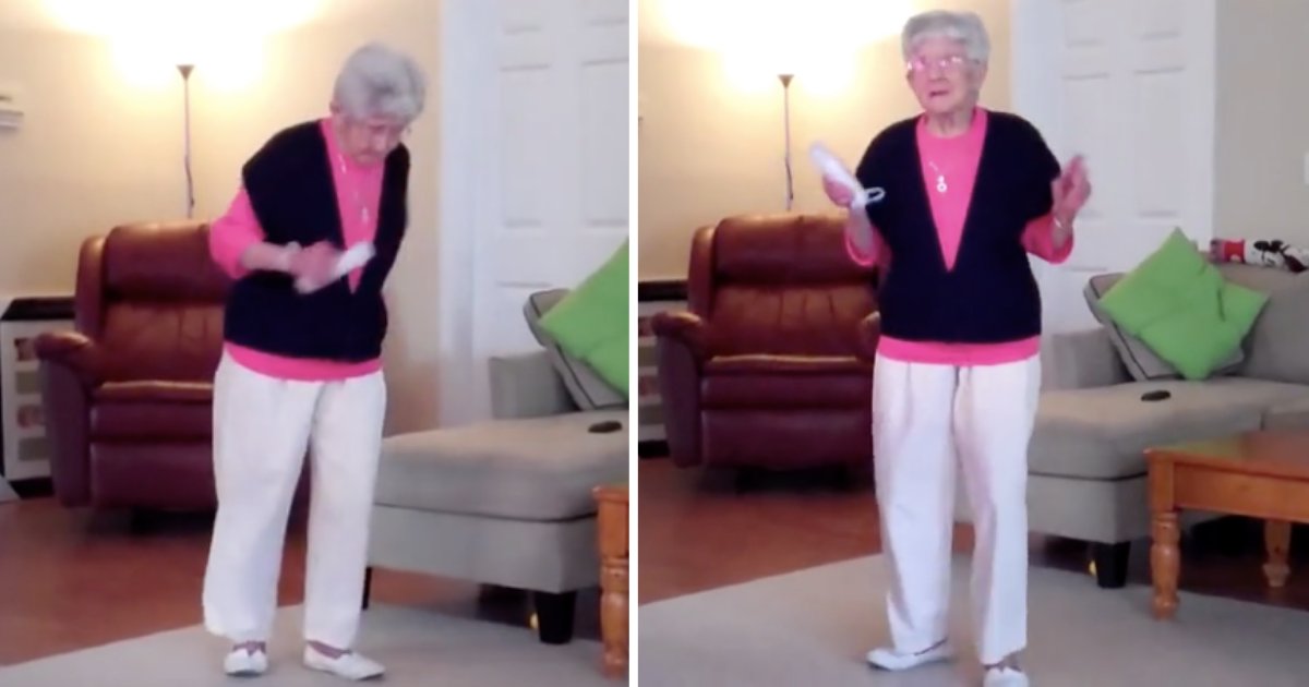 d2 2.png?resize=412,232 - A 97-Years Old Grandmother Rocked on Her Nintendo Wii Game