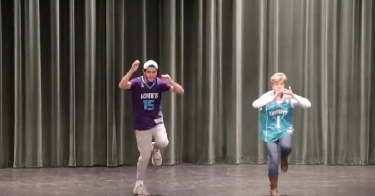 d3 13.jpg?resize=412,275 - Mother-And-Son Duo Rocked A High School Talent Show With Their Epic Dance Moves