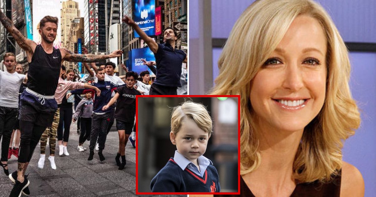dancers5.png?resize=412,275 - Over 300 Dancers Performed Ballet Outside Good Morning America's Studio After Co-Host's Remarks On Prince George's Ballet Lessons
