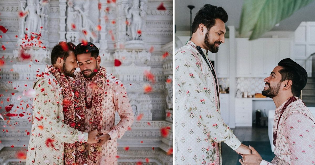 dfsf.jpg?resize=412,232 - This Indian Gay Couple Broke all Stereotypes By Holding a Big Traditional Wedding Ceremony In a Hindu Temple