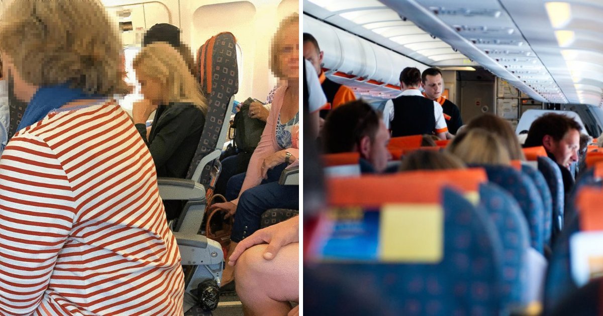 easyjet2.png?resize=1200,630 - Passengers Were Forced To Sit In Seats With No Backs On Plane