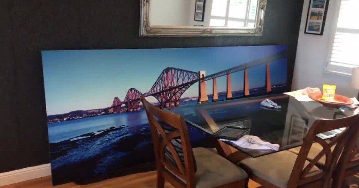 featured image 59.jpg?resize=412,232 - Man Bought A Photo Of A Bridge That's Just Outside His Window