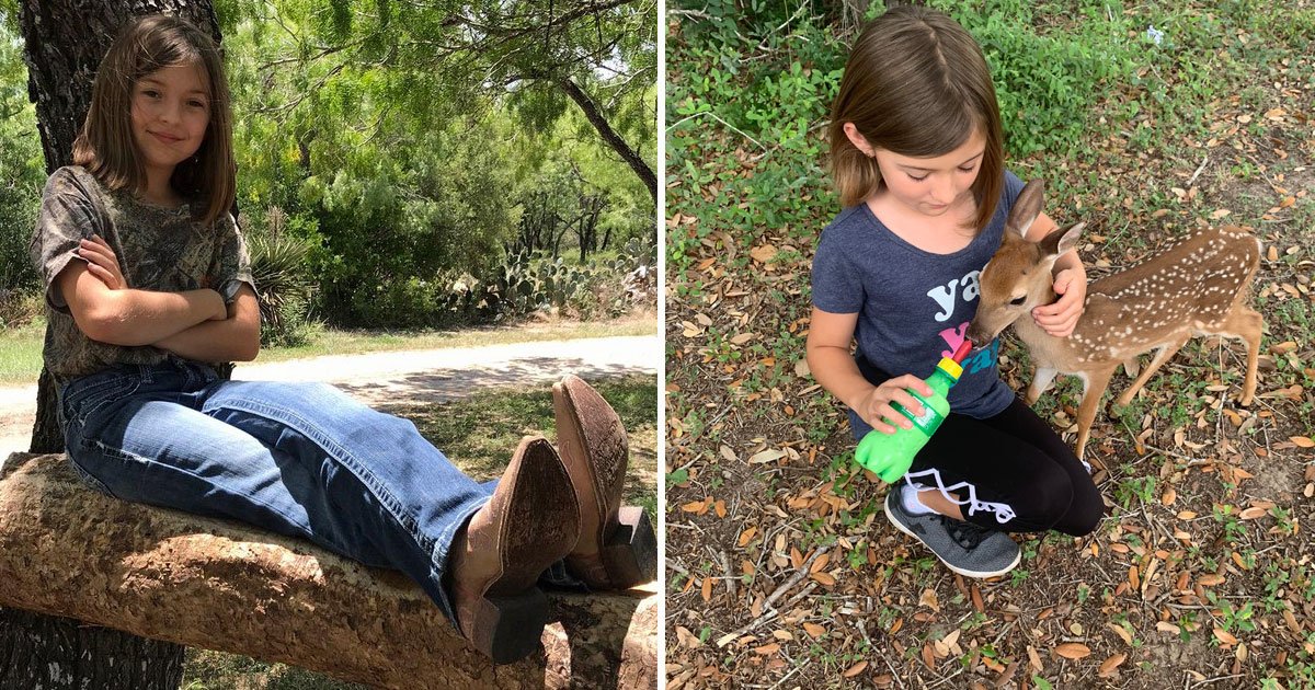 girl talks animals.jpg?resize=412,275 - Little Girl Is Real-Life Doctor Dolittle As She Speaks To Wild Animals