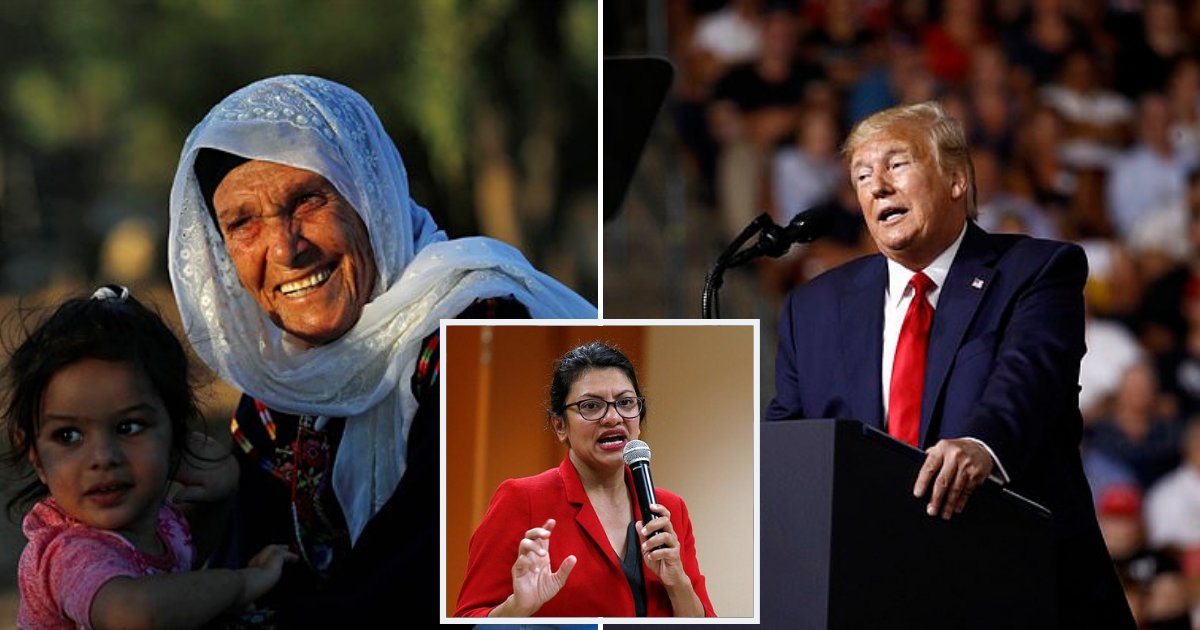grandma5.png?resize=412,275 - Rep. Rashida Tlaib's Grandmother Hits Back At President Trump After Row Over Congresswoman's Visa To Visit Israel