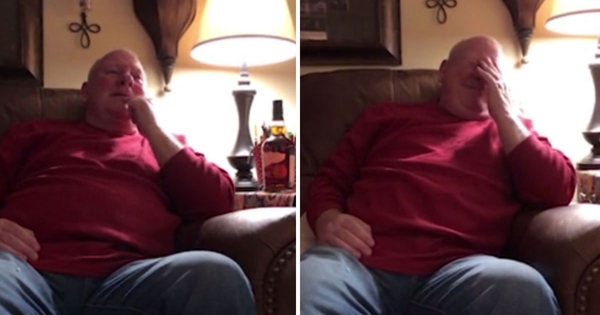 grandpa tears up.jpg?resize=412,275 - Granddaughter Sang A Song Written By Her Grandfather To Pay A Special Tribute To Him