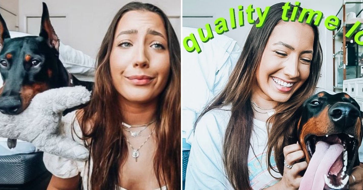 houts6.png?resize=412,275 - YouTuber Under Investigation After She Accidentally Uploaded Video Of Herself Spitting On Her Pet